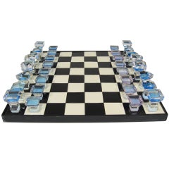 1970s Lucite Chess Set By Klemp