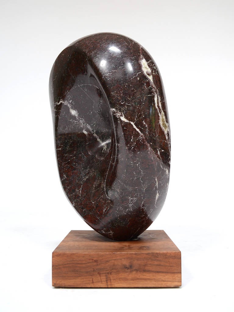 Abstract Marble Sculpture in the Manner of Barbara Hepworth 2