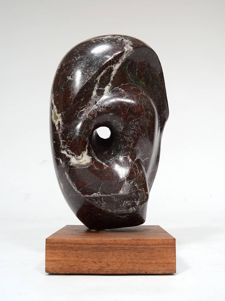 Abstract Marble Sculpture in the Manner of Barbara Hepworth 4