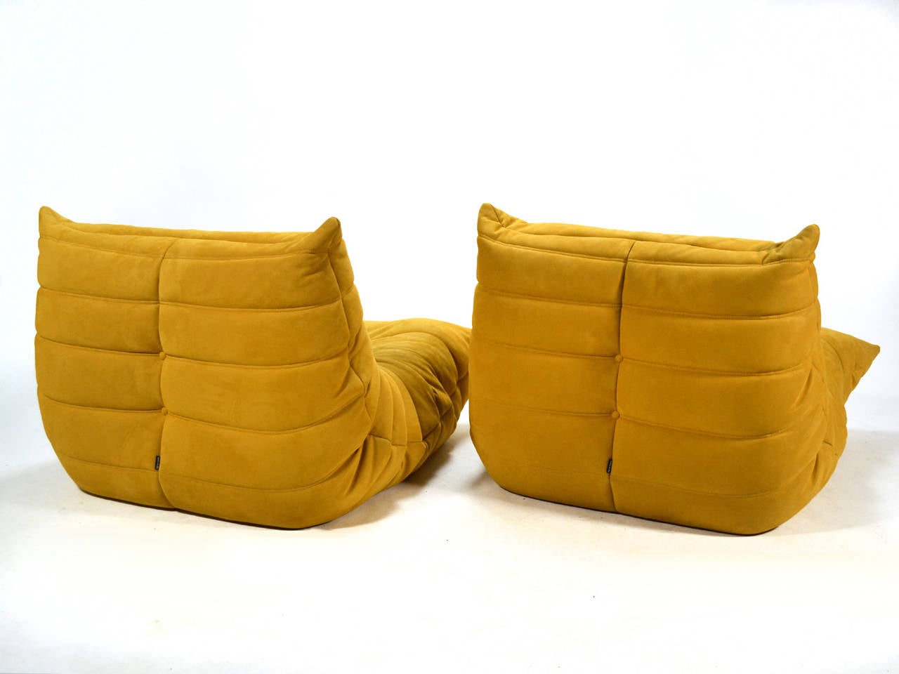 Late 20th Century Pair of Michel Ducaroy Togo Lounge Chairs by Ligne Roset