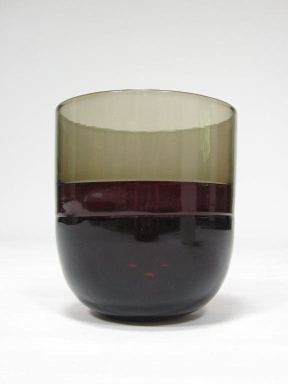Jarrón «Incalmo» de Tapio Wirkkala, de Venini, década de 1960