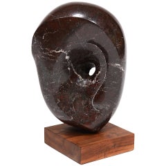 Abstract Marble Sculpture in the Manner of Barbara Hepworth