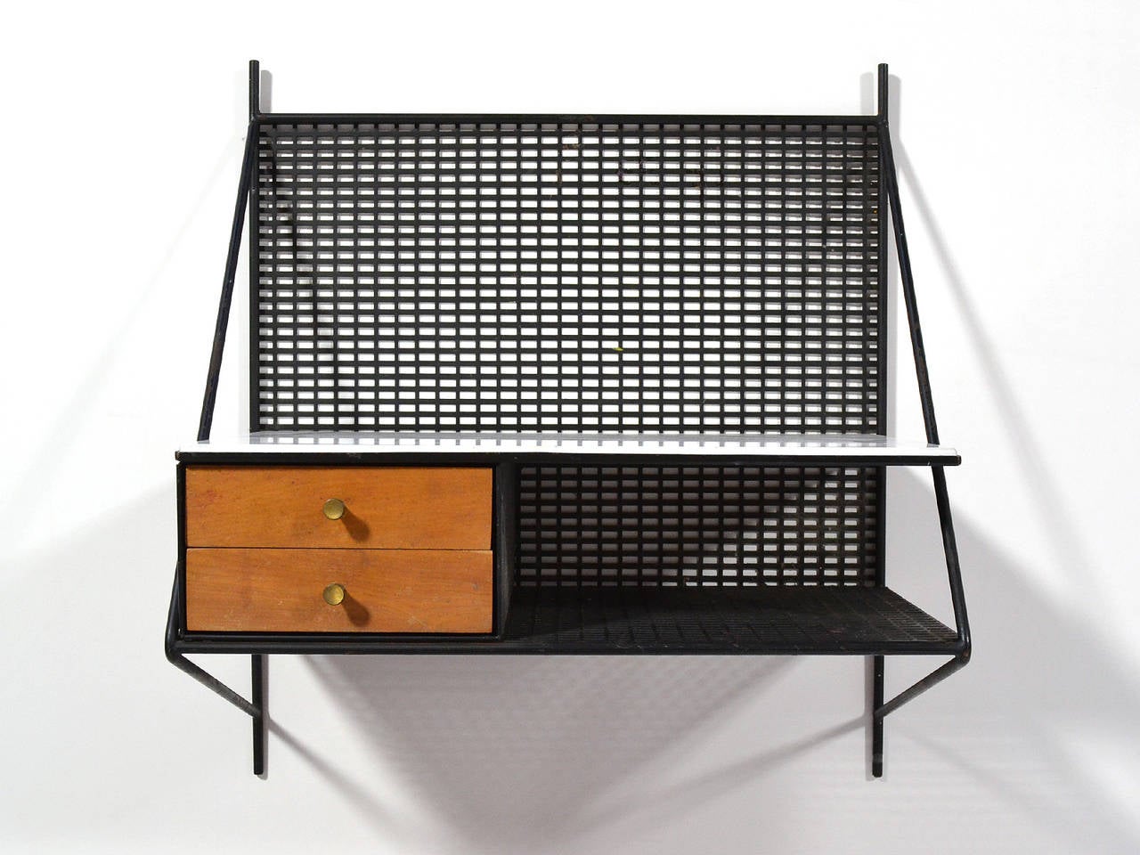 Mid-Century Modern Paul McCobb Wall-Mounted Shelf