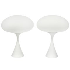 Pair of Laurel Pedestal Table Lamps