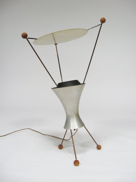 American James Harvey Crate T-3-C Table Lamp by Heifetz