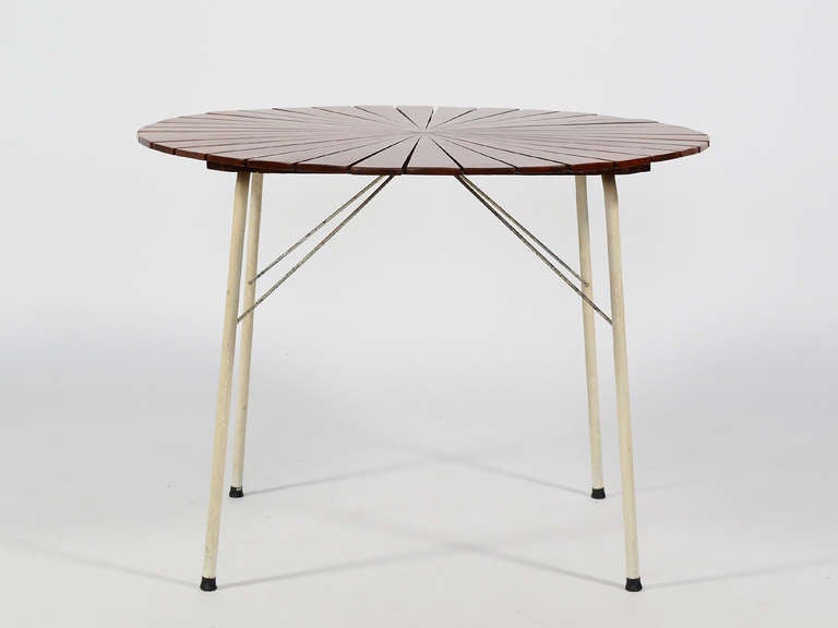 Scandinavian Modern Danish teak collapsable table