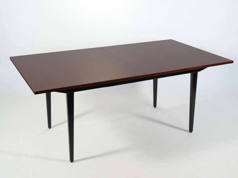 American George Nelson Rosewood Extension Dining Table