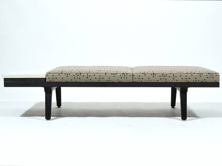 George Nelson Steel Frame Bench by Herman Miller In Good Condition In Highland, IN