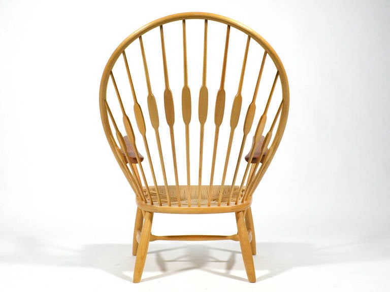 Danish Hans Wegner Peacock Chair by Johannes Hansen