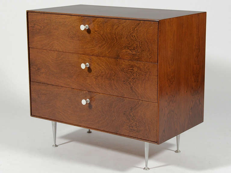 George Nelson Rosewood Thin-Edge Cabinet