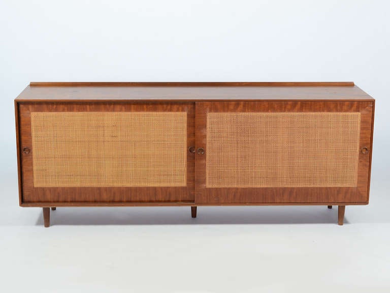 Finn Juhl Cane Front Credenza