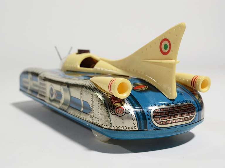 Mid-20th Century Tin Space Car by Holdauto