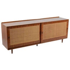 Finn Juhl Cane Front Credenza