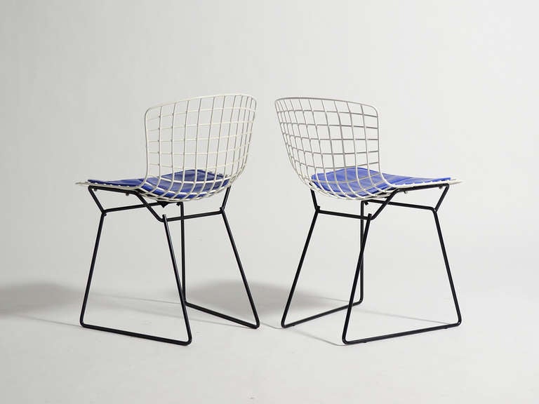 Mid-Century Modern Pair of Bertoia child's chairs by Knoll