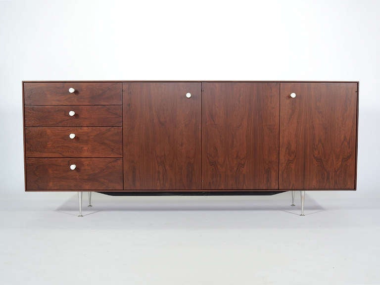 Mid-Century Modern George Nelson Rosewood Thin Edge Credenza by Herman Miller