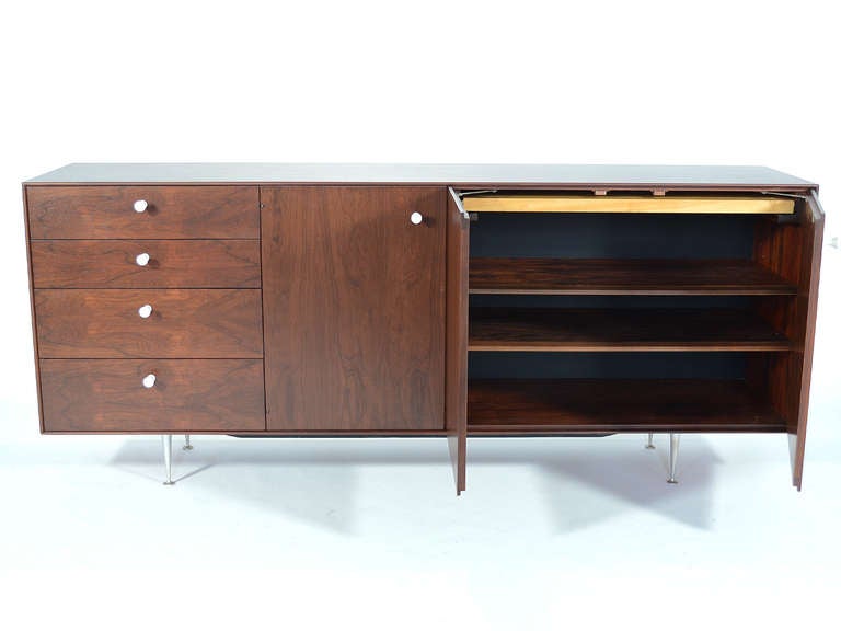 American George Nelson Rosewood Thin Edge Credenza by Herman Miller