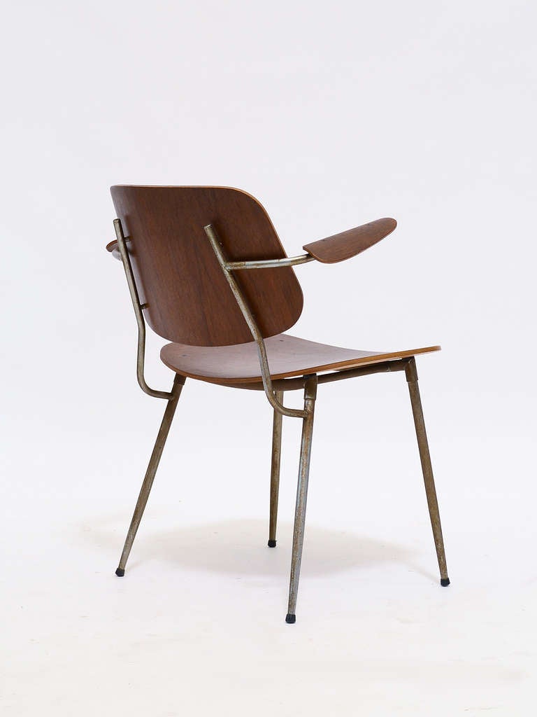 Teak Børge Mogensen Armchair For Sale