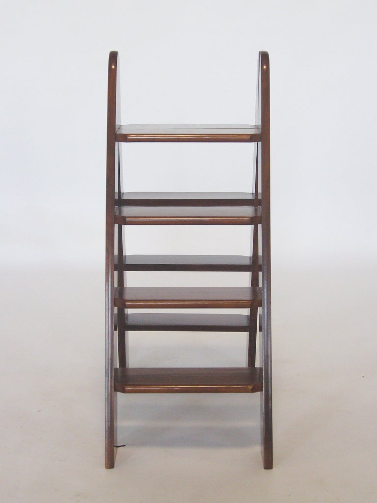 British Folding library ladder by Smith & Watson