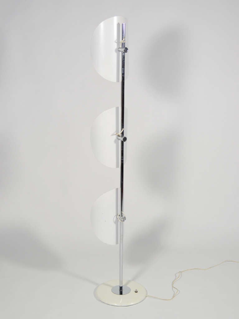 Mid-Century Modern Lampadaire italien par Brevettato