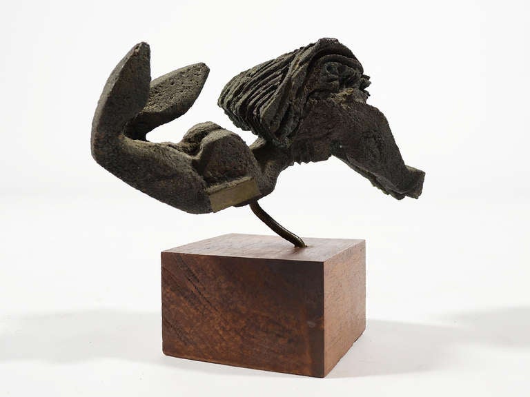 Bronze Female Nude Sculpture by Paolo Soleri For Sale at 