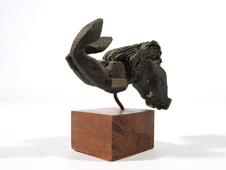 Bronze Female Nude Sculpture by Paolo Soleri For Sale at 