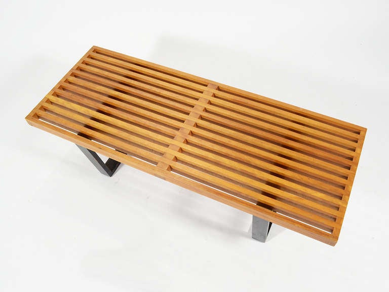 George Nelson platform slat bench by Herman Miller 2