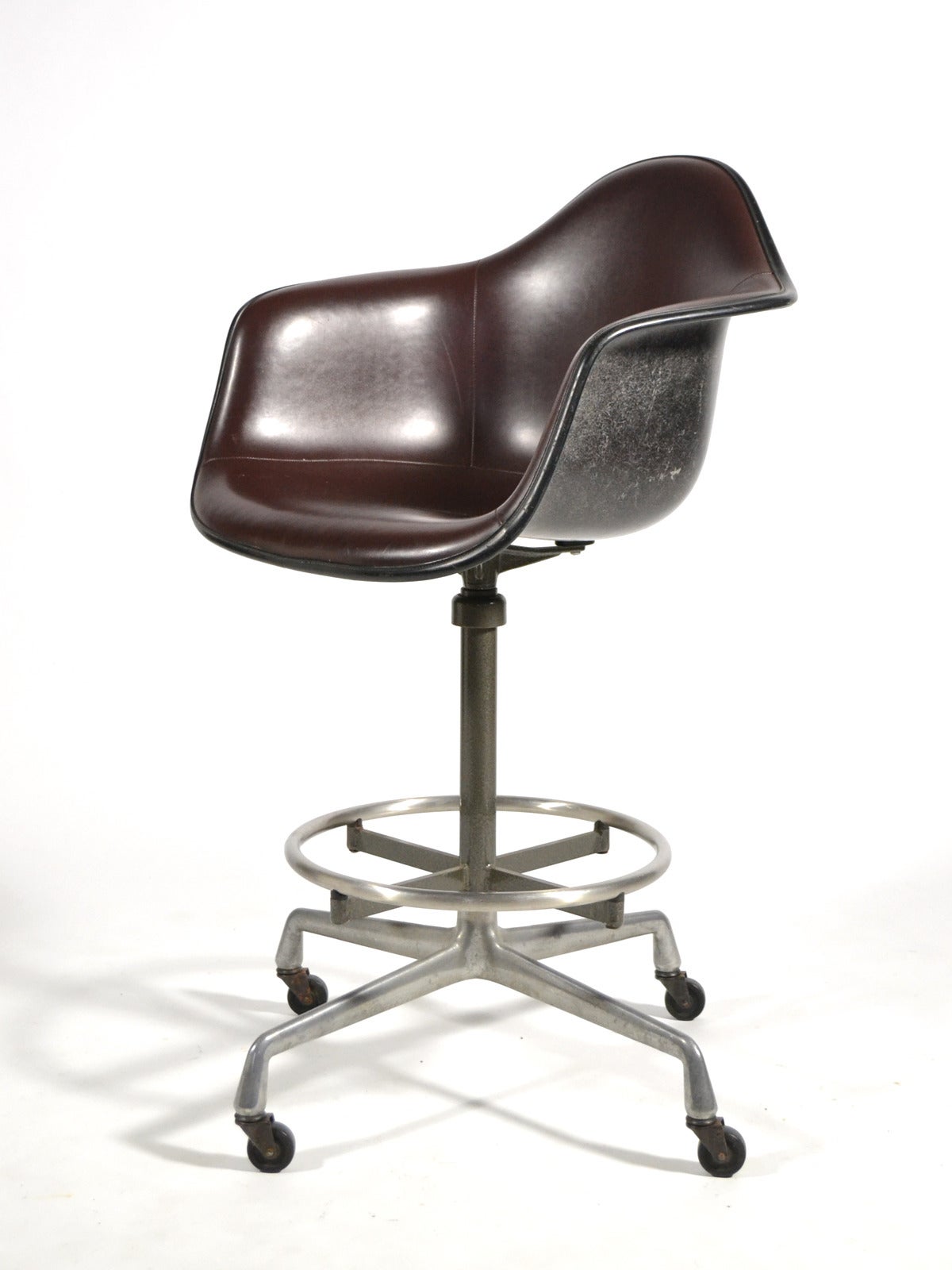American Charles and Ray Eames Drafting Height Armchair by Herman Miller