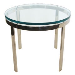 Jacob Epstein Glass Table By Cumberland