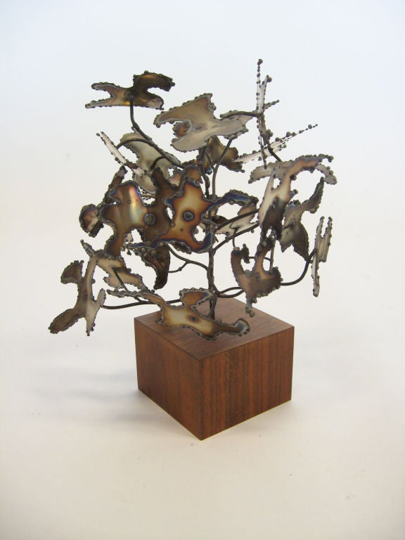 Mid-Century Modern Abstract Bush Form Sculpture by Kafka For Sale