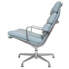 Soft pad lounge chair by Charles and Ray Eames for Herman Miller