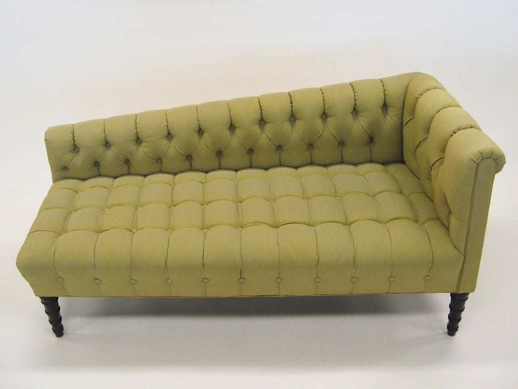 Recamier chaise/ sofa by Ed Wormley for Dunbar at 1stdibs