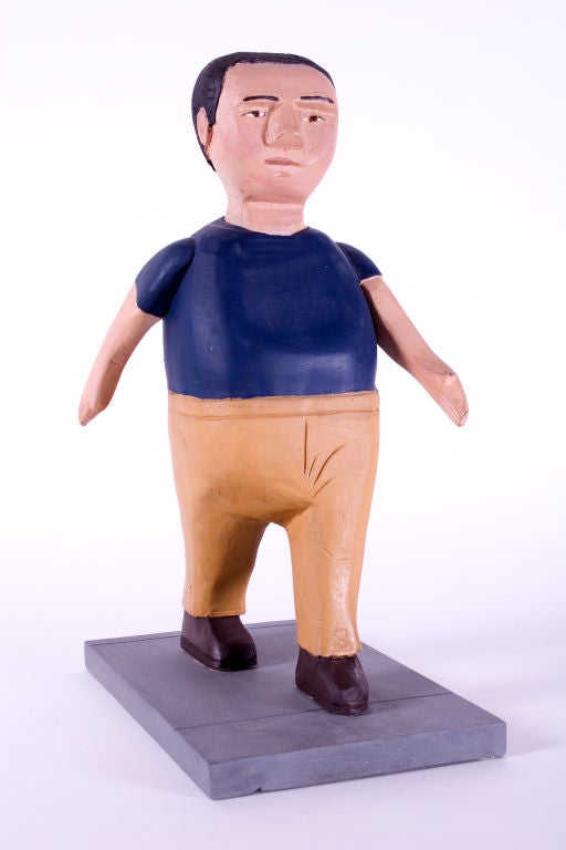 Stephen Huneck (October 8, 1948 in Columbus, Ohio – January 7, 2010 in Littleton, New Hampshire) was an American wood carving artist, furniture maker, painter, and author. Most of his artwork is composed of carvings of dogs. In addition to carvings,