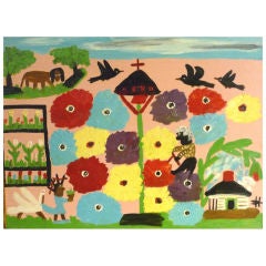 Clementine Hunter, 1886-1988 | Uncle Tom's Garden