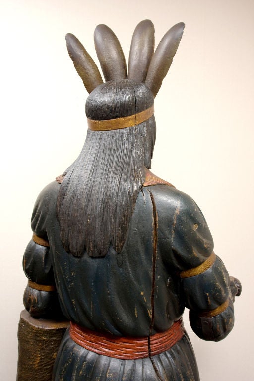 indian cigar statue