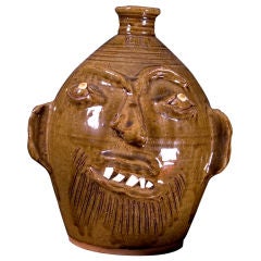 Charlie Lisk | Crooked Mouth Face Jug