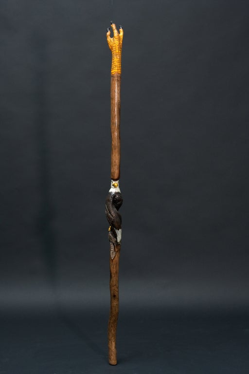 Miller & Bryant  | Eagle with Claw handle staff