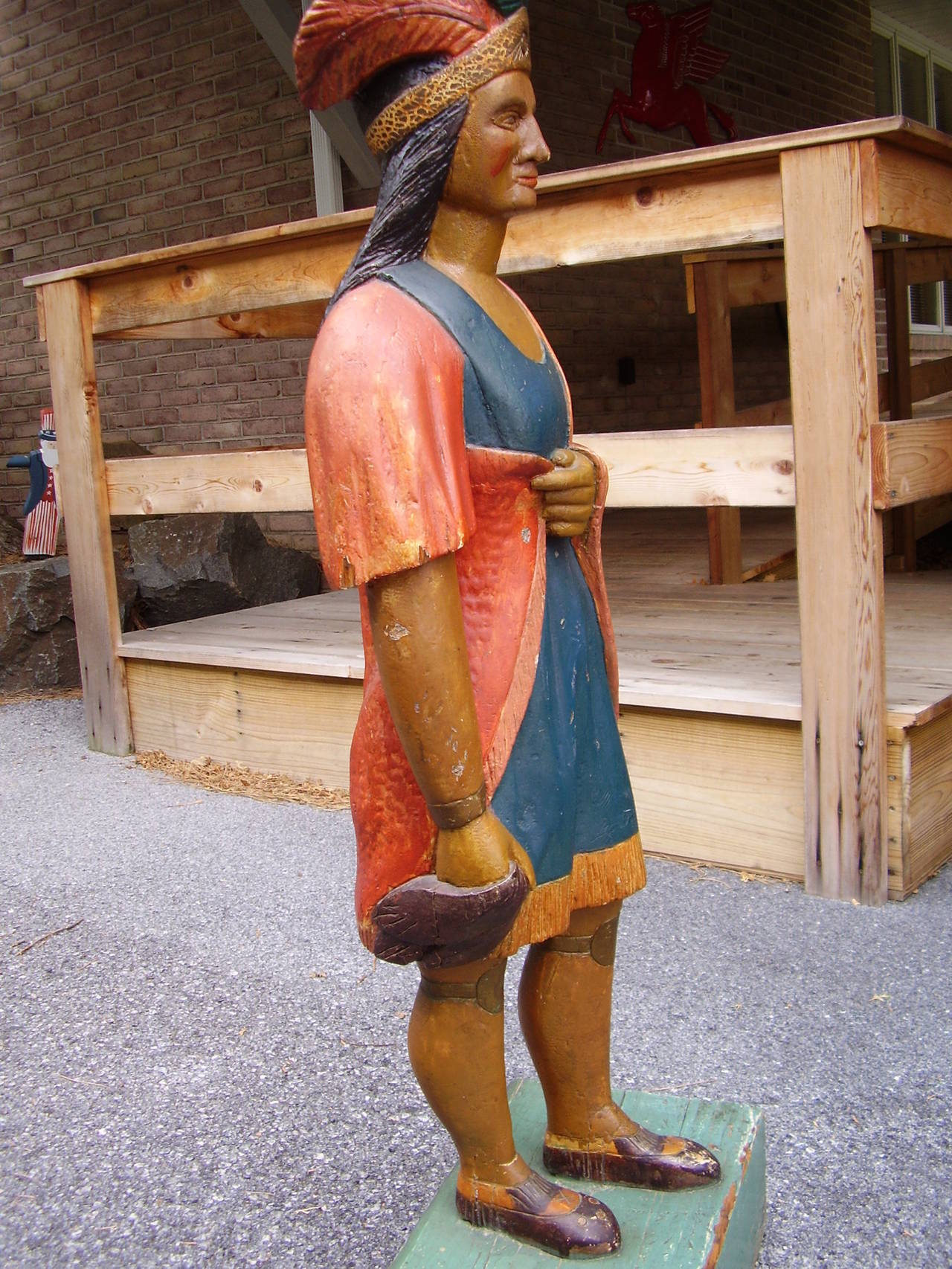 American Cigar Store Indian For Sale