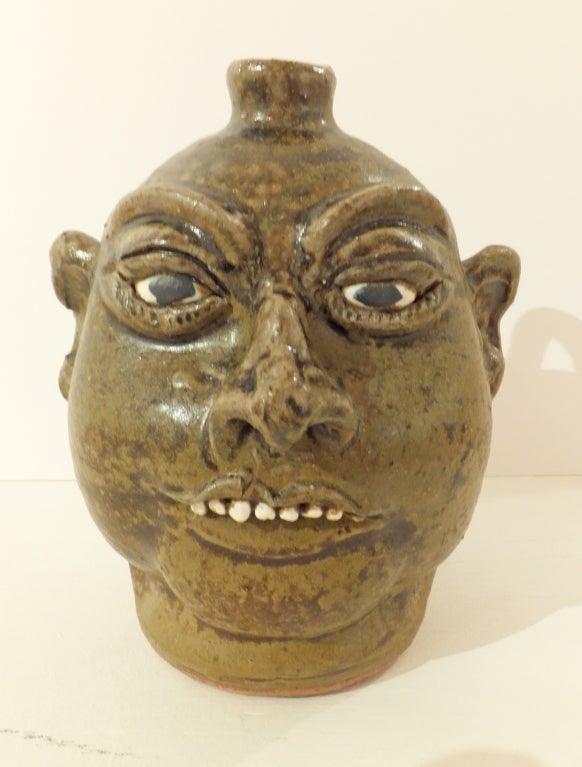 Quillian Lanier Meaders was born on October 4, 1917, near Cleveland, in northern Georgia. At one time, the area had been among the most concentrated pottery centers in the state. Meaders's grandfather John Milton Meaders started Meaders Pottery in