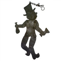 Antique Anonymous |19th Century Drunkard Hinged Figure