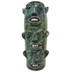 The Reverend Walter Fleming (1937- ) | Three Tier Face Jug