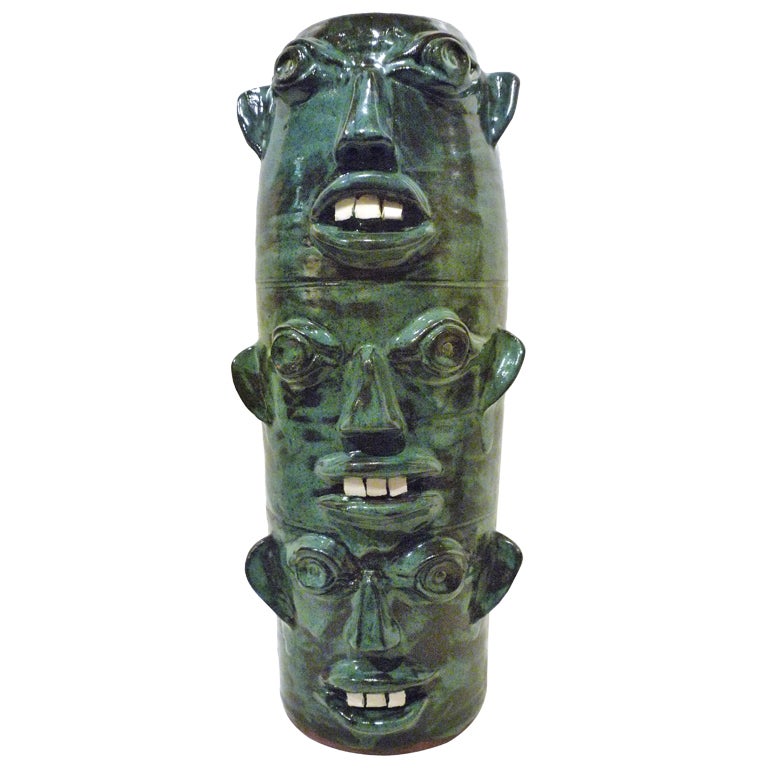 The Reverend Walter Fleming (1937- ) | Three Tier Face Jug