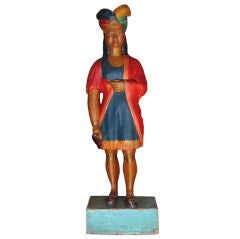 Cigar Store Figure | "Minnie" | Anonymous