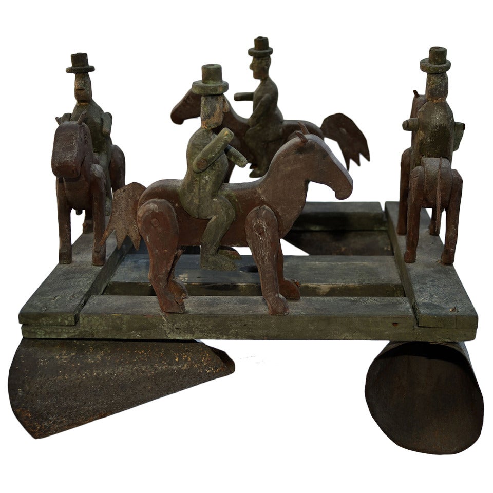 Anonymous | Horse and Rider Whirligig For Sale