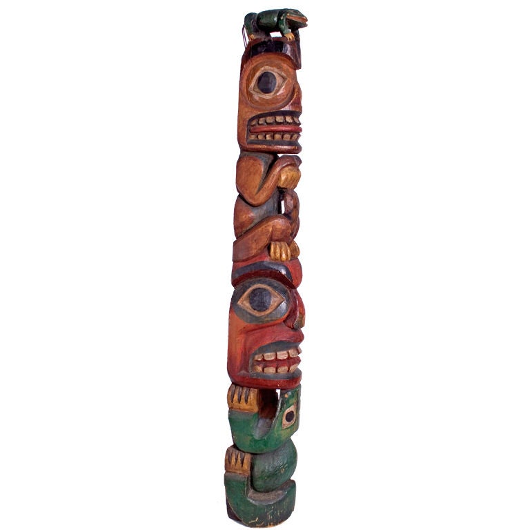 Anonymous  |  Tlingit Totem Pole