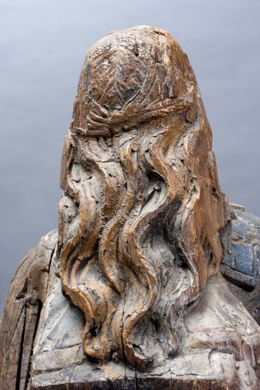19th Century Anonymous | Female Ship Figurehead | Found in New England