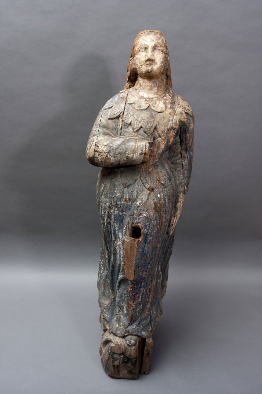 Folk Art Anonymous | Female Ship Figurehead | Found in New England