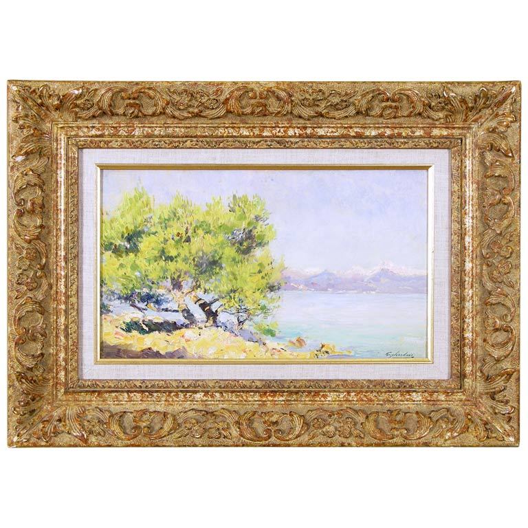 "La Cote d'Antibes" by Julien Gustave Gagliardini