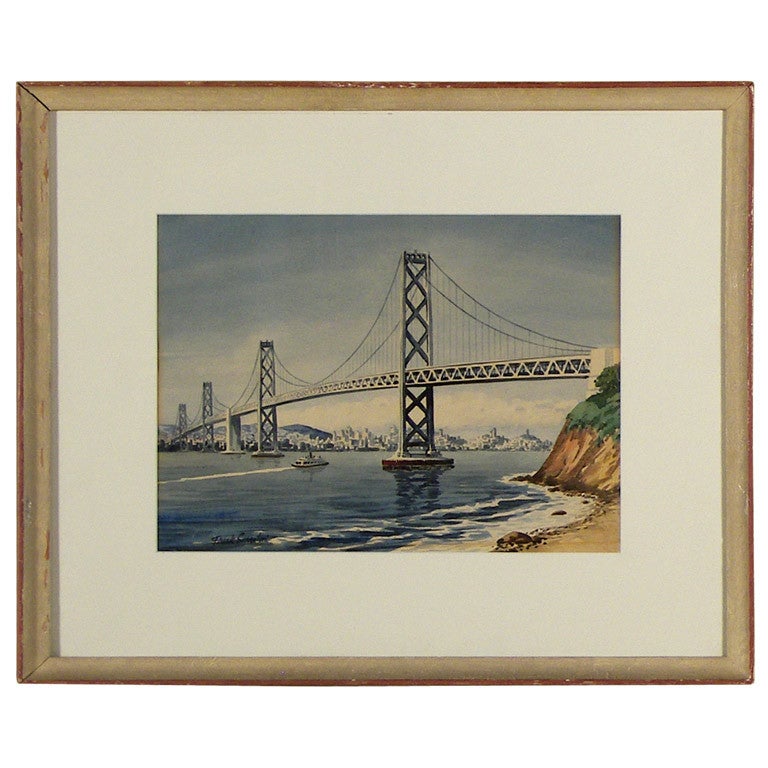 "Bay Bridge" by Frank Serratoni For Sale