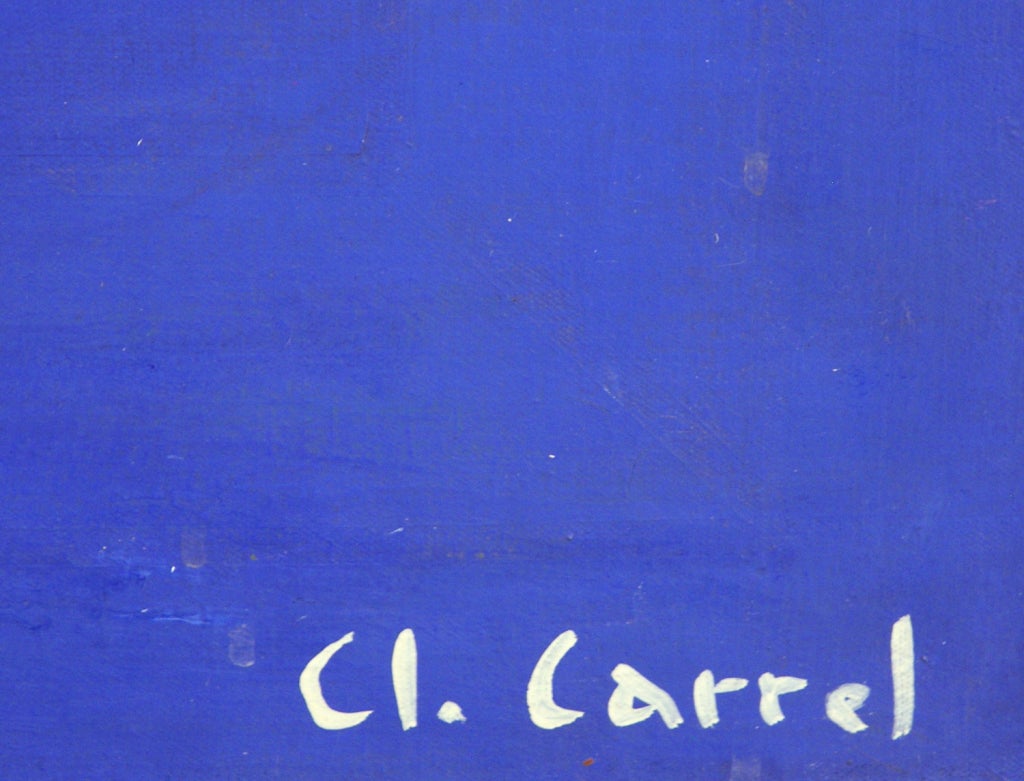 „“ ohne Titel“ von Claudia Carrel (20. Jahrhundert) im Angebot
