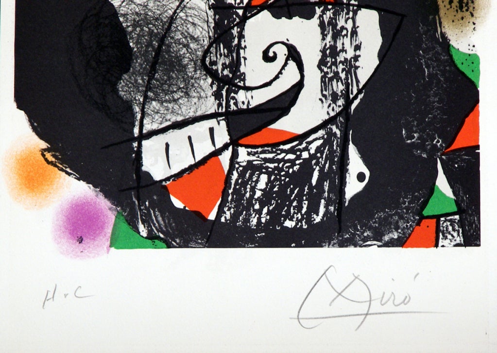 « Les scènes révolutionnaires du XXe siècle, Siecles II » de Joan Miro Excellent état - En vente à Hillsborough, CA